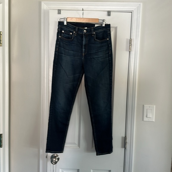 Rag & bone / jean high rise skinny blue Size 29 - Picture 5 of 6